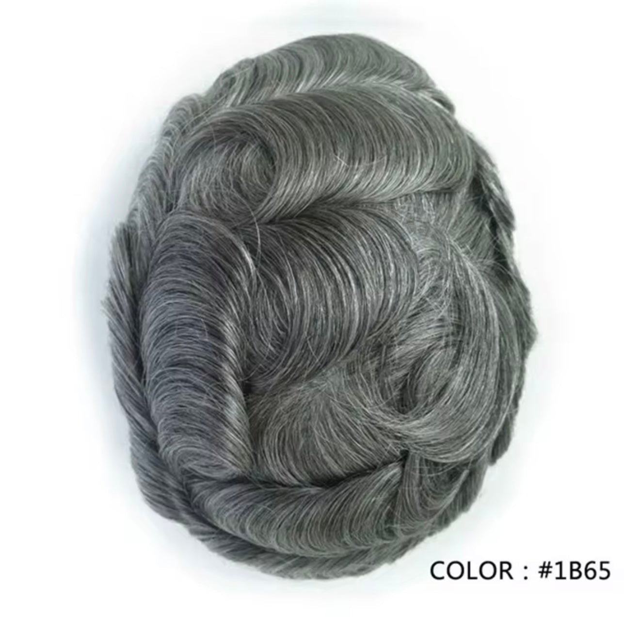 Mens Hair Topper- ultra-thin skin base