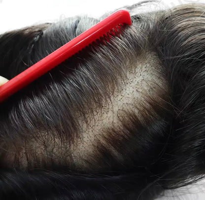 Mens Hair Topper - Swiss lace topper