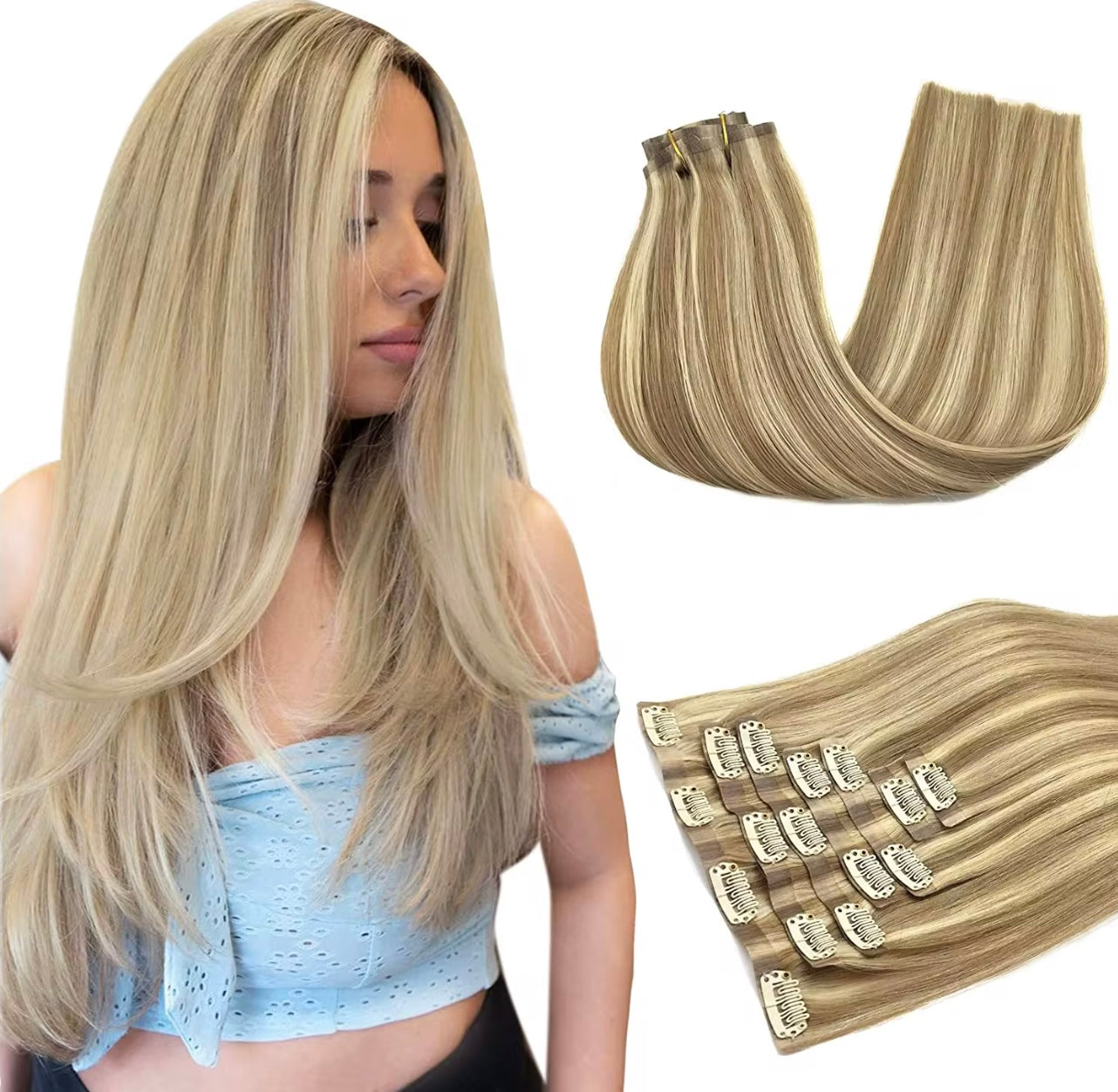 Women’s  HAIR EXTENSIONS CLIP IN