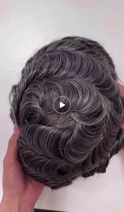 Mens Hair Topper - Swiss lace topper