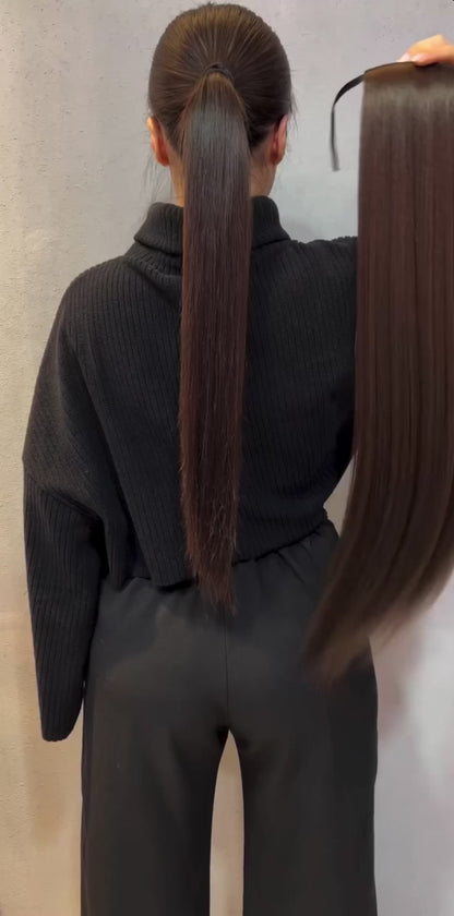 👑 KALLISTĒ Signature Wrap Ponytail
